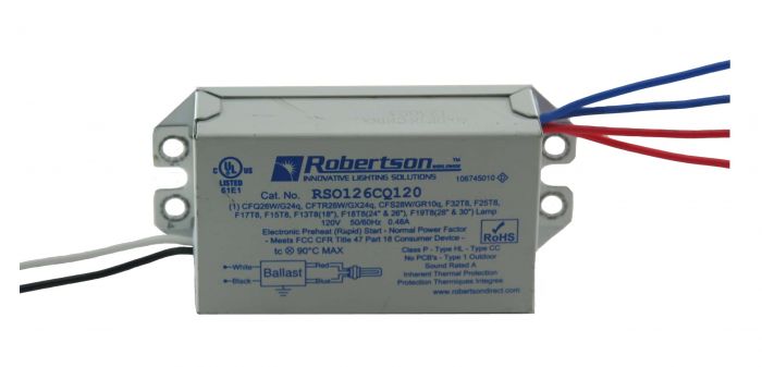 Robertson RSO126CQ120  A Electra 26W CFL Ballast - 120V on Sale