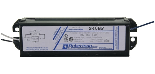 Robertson S40BP Magnetic Fluorescent Ballast 1xF30T12 - HBF For Cheap