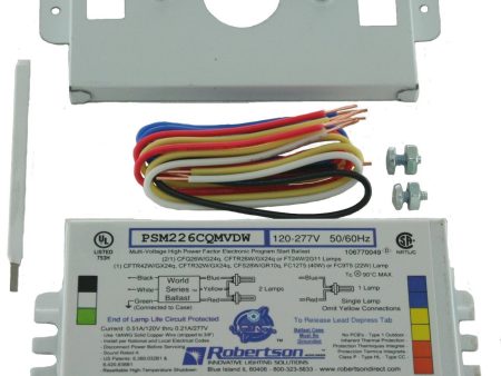 Robertson PSM226CQMVRK World Series 26W CFL Ballast Kit Online Hot Sale