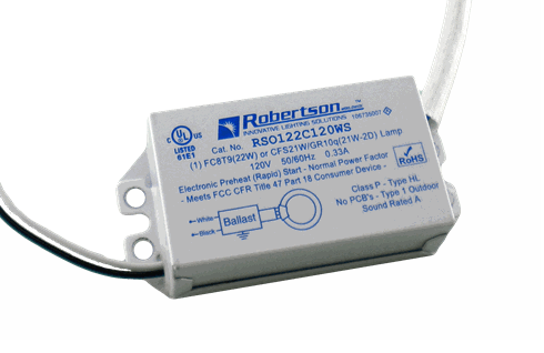 Robertson RSO122C120WS Circline or 2D Ballast 22W - 120V For Discount