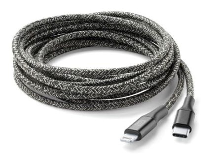 Cabo de Dados Cellularline Home USB-C Lightning 2.5m Preto Hot on Sale