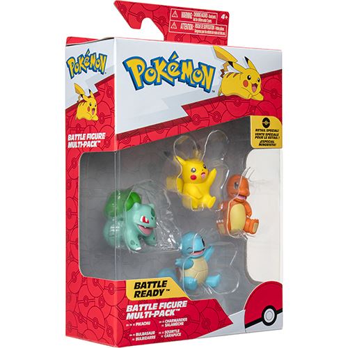 Figuras Pokémon - Pack de 4  - Bizak For Cheap