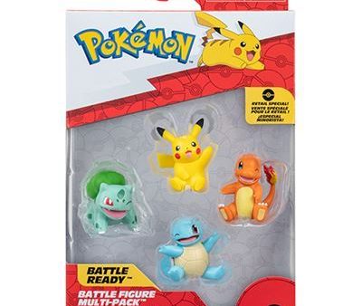 Figuras Pokémon - Pack de 4  - Bizak For Cheap