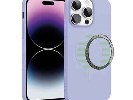 Capa 4-OK Silk com MagSafe para Apple iPhone 15 - Lavanda For Discount