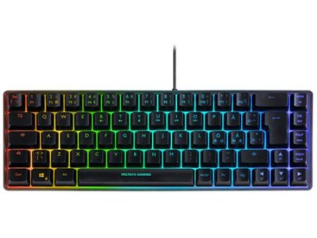 Teclado Gaming Deltaco DK240 - Layout PT - Preto Online Sale