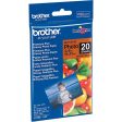 Papel Fotográfico Brother BP71GP20 10x15cm - Glossy Online Hot Sale