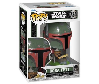 Funko Pop! Figura de Vinyl Star Wars: Boba Fett with Rockets - 734 Supply