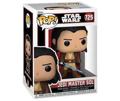 Funko Pop! Figura de Vinyl com Cabeça Oscilante Star Wars: Jedi Master Sol - 725 Online Sale