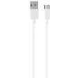 Cabo USB-A para Micro-USB 2.0 Puro 1A (1m) - Branco Fashion