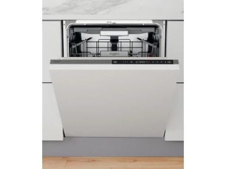 Máquina de Lavar Loiça Encastrável Whirlpool WIP 4O33 PLE S | 14 talheres | 60 cm | D | Aço inoxidável For Discount