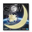 Lua e Mini Estrelas Brilhantes Glow-In-The-Dark - 4M | Sig Toys Online now