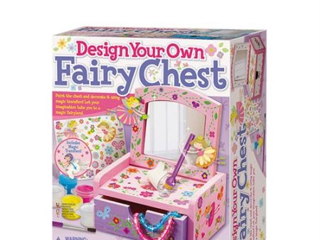 Baú de Jóias para Pintar - Design Your Own Fairy Chest - 4M | Sig Toys Online Hot Sale