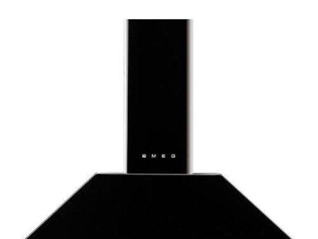 Exaustor de Parede Smeg KT90BLE | 74x90x48 cm | 567 m³ h | 61 dB | A | Preto For Cheap