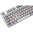 Teclado Gaming Mecânico Ducky One 3 100% MX-Red - Mist Grey Online now