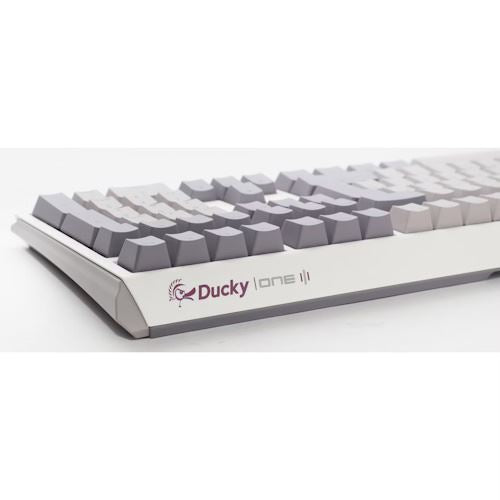 Teclado Gaming Mecânico Ducky One 3 100% MX-Red - Mist Grey Online now