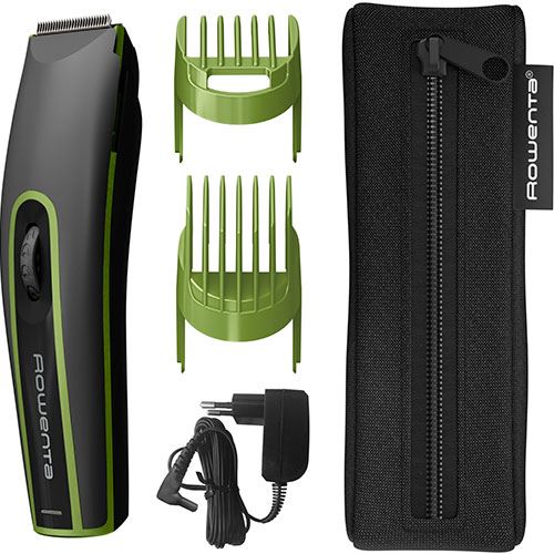 Aparador de Cabelo Rowenta  Nomad Sport Collection TN1409F9 - Preto   Verde Discount