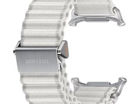 Bracelete de Tecido Samsung para Galaxy Watch Ultra - Branca Online now