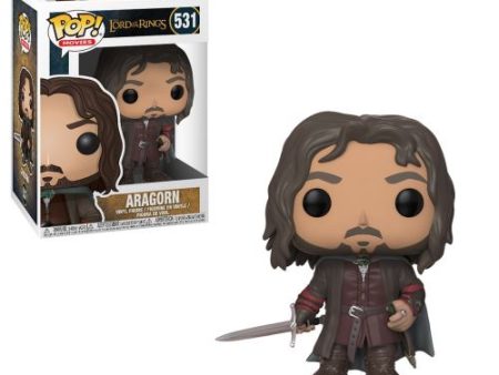 Funko Pop! Movies Figura de Vinyl The Lord of the Rings: Aragorn - 531 Sale