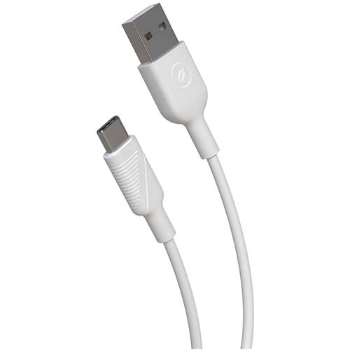 Cabo Muvit Recycletek USB para USB-C 3A - 1.2m - Branco Discount