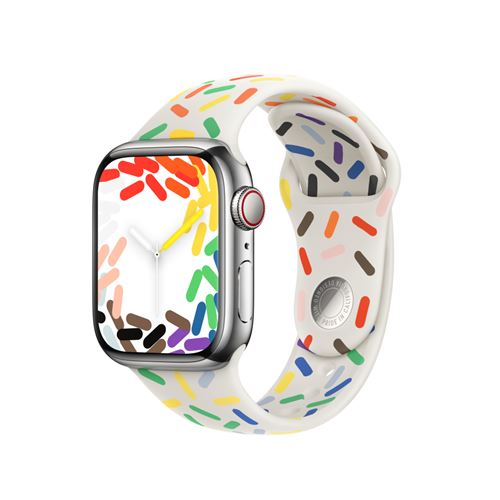 Bracelete Desportiva Apple Watch 41mm - Pride Edition - S M Online now