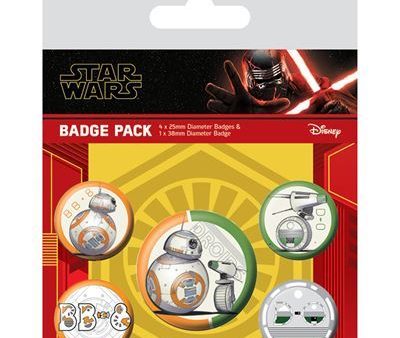 Crachá Star Wars-Droids - Pack de 5 Unidades - Pyramid International Online now