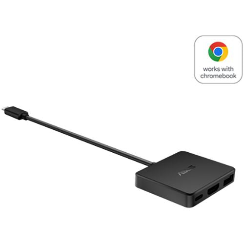 Adaptador HUB USB-C Asus DC100 - Preto Hot on Sale