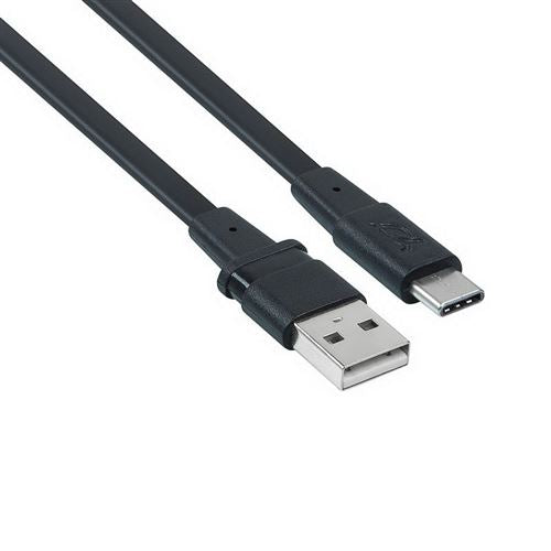 Cabo USB 2.0   Micro USB-C Rivacase 1.2m Preto (VA6002) For Discount