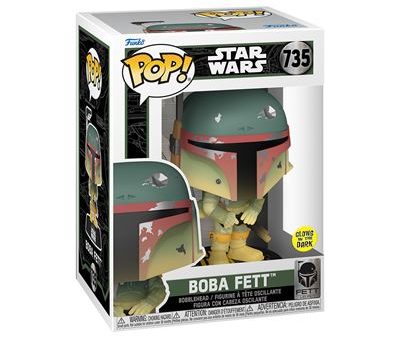 Funko Pop! Figura de Vinyl Star Wars: Boba Fett - Glows in the Dark - 735 Online now