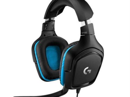 Auscultadores Logitech G432 7.1 Gaming com Microfone Hot on Sale