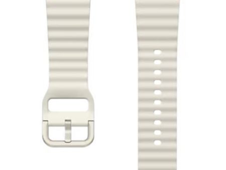 Bracelete Desportiva (S M)  Samsung para Galaxy Watch7 - Creme Discount