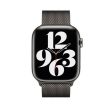 Bracelete Apple Loop Milanesa para Apple Watch 45mm - Grafite Fashion