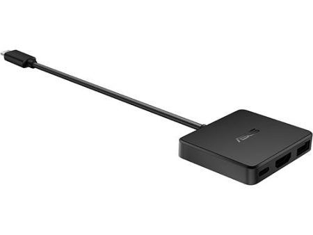 Adaptador HUB USB-C Asus DC100 - Preto Hot on Sale