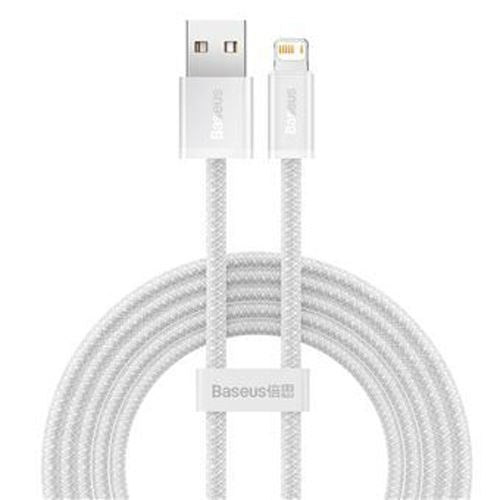 Cabo USB para Lightning Baseus Dynamic Series 2m - Branco Online now