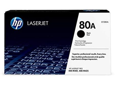 Toner HP LaserJet Original 80A - Preto - CF280A on Sale