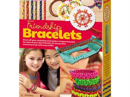 Kit Criação de Pulseiras da Amizade KidzMaker - Friendship Bracelets - 4M | Sig Toys Fashion