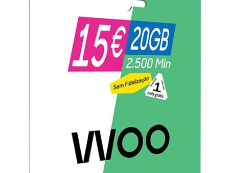 Pack Cartão WOO 15€ S P&G For Sale