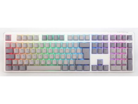 Teclado Gaming Mecânico Ducky One 3 100% MX-Red - Mist Grey Online now